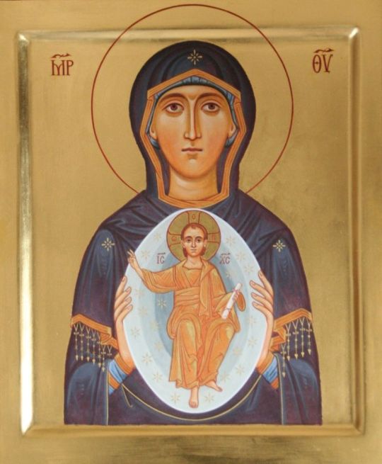 Gottesmutter des Zeichens Janina Zang