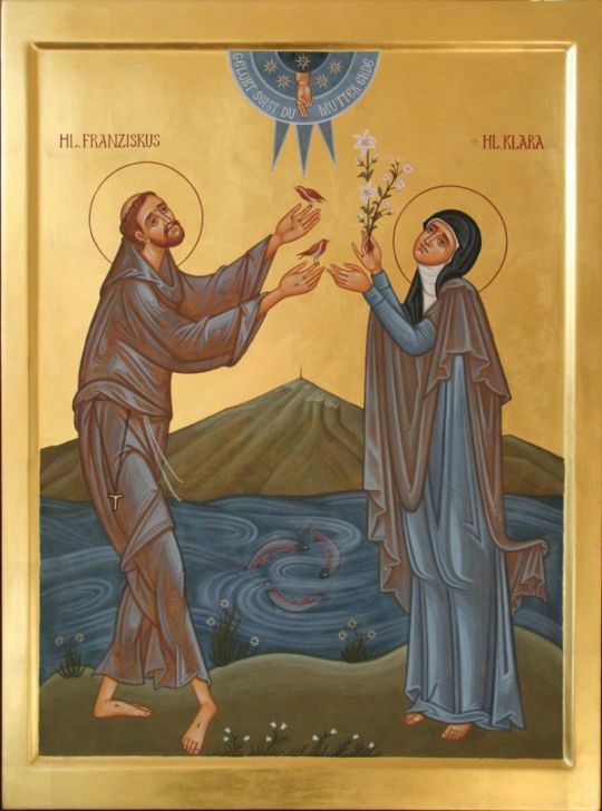 Franziskus und Klara von Assisi Janina ang